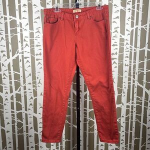 Sanctuary Rust Orange Straight Leg Ankle Jeans 28